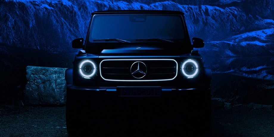 Mercedes G-Class, Mercedes G580 EQ, Mercedes G580, електричний Гелендваген, електромобіль Гелендваген