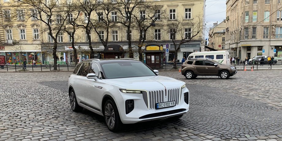 Hongqi E-HS9, новый Hongqi E-HS9, электромобиль Hongqi, китайский электромобиль, кроссовер Hongqi