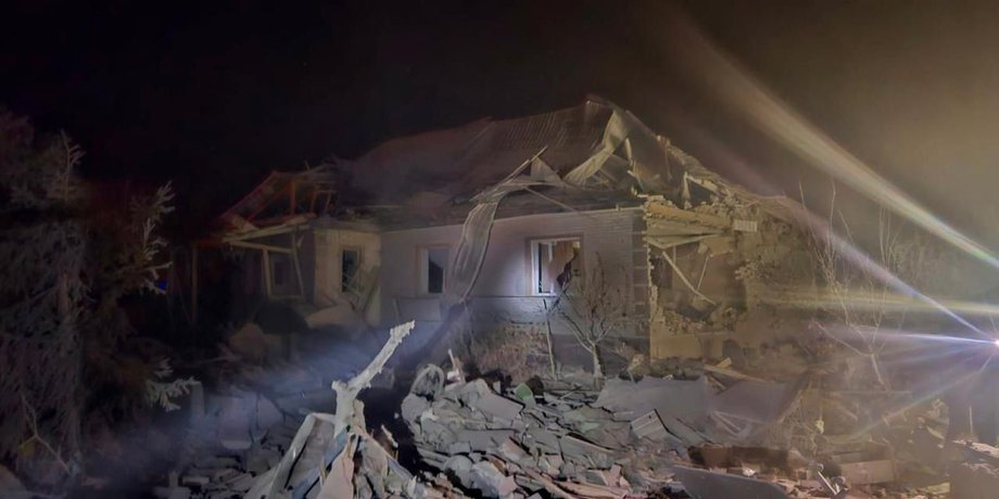 зруйнований будинок, ракетний удар Бровари