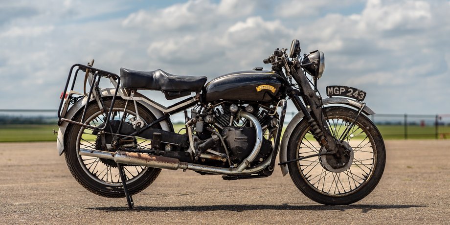 Vincent Black Shadow, мотоцикл Vincent, Vincent Black Shadow 1950