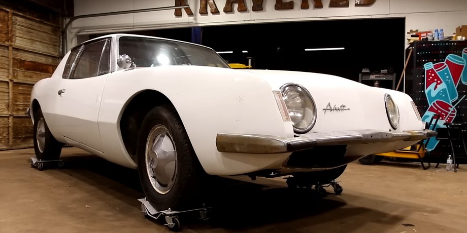 Studebaker Avanti, Studebaker Avanti 1963, Studebaker 1963, заброшенные авто, студебеккер аванти