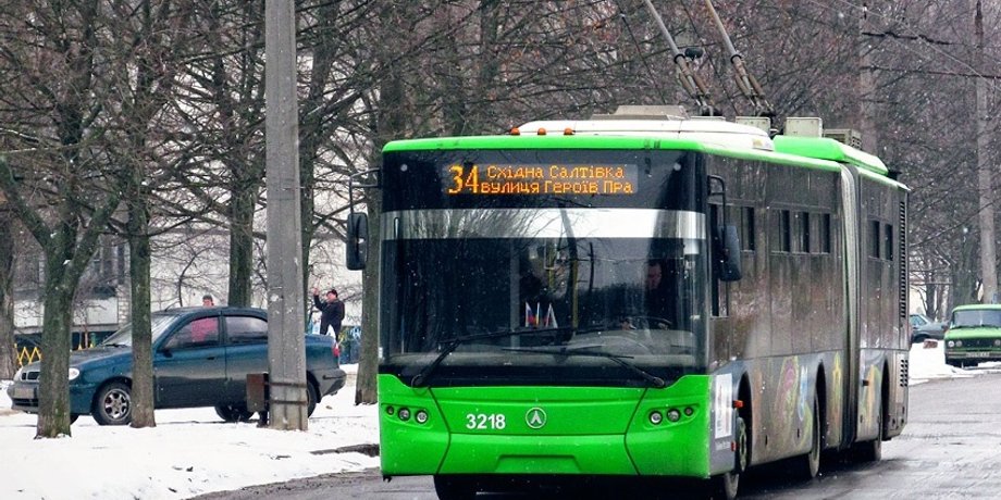 троллейбусы, транспорт, погода, харьков, дождь
