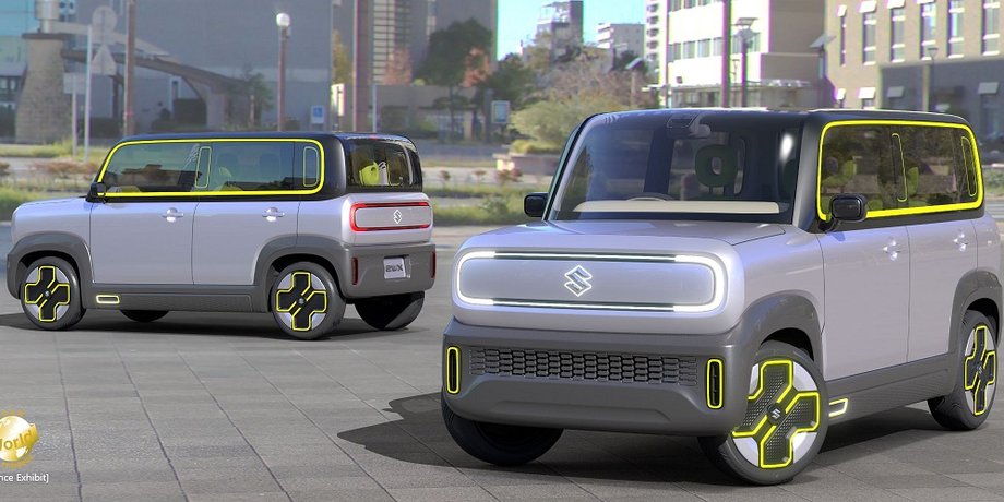 Suzuki eWX, новый Suzuki eWX, электромобиль Suzuki, электромобиль Suzuki, кроссовер Suzuki