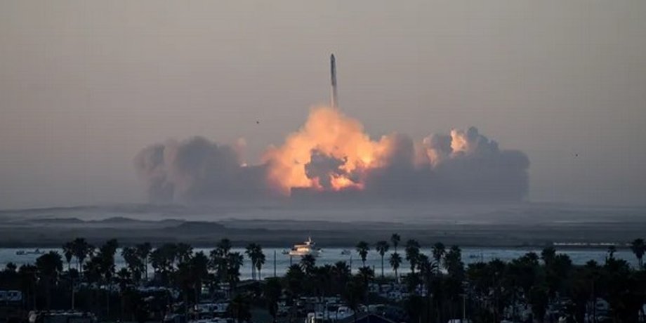 Запуск ракети Starship, Starship, ракета Ілона Маска, вибух ракети, SpaceX