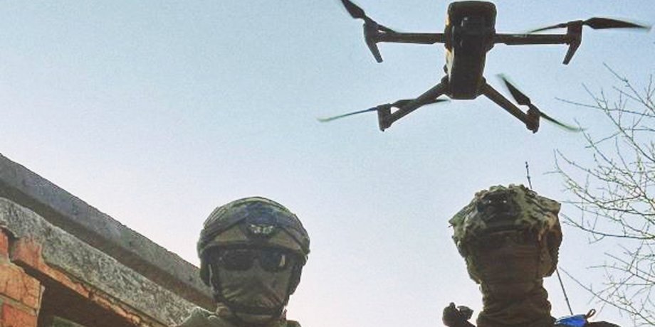 Пилоты FPV дронов спецподразделения НГУ