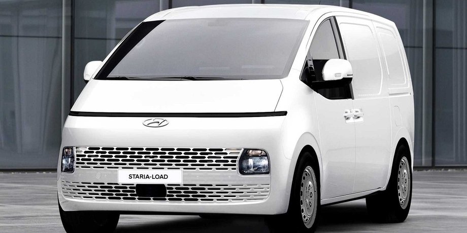 Hyundai Staria 2022, новый Hyundai Staria, Hyundai Staria Load, грузовой Hyundai Staria