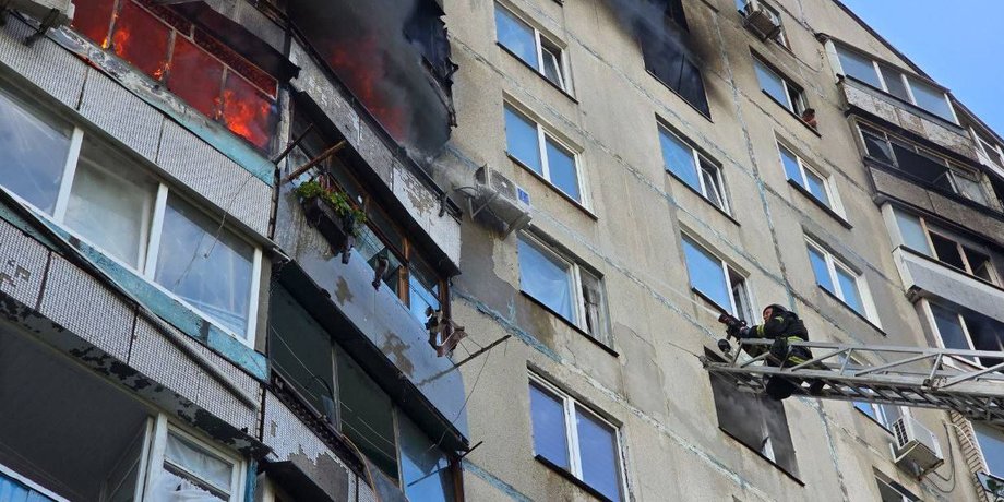 Последствия обстрелов Харькова