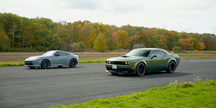 Nissan Z, Dodge Challenger, Заезд, Прямая, Гонка, Видео, Фото, Спорткары, Блогеры, Авто, Автомобили