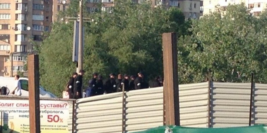 Незаконная застройка на Осокорках / Фото: Громадське ТБ