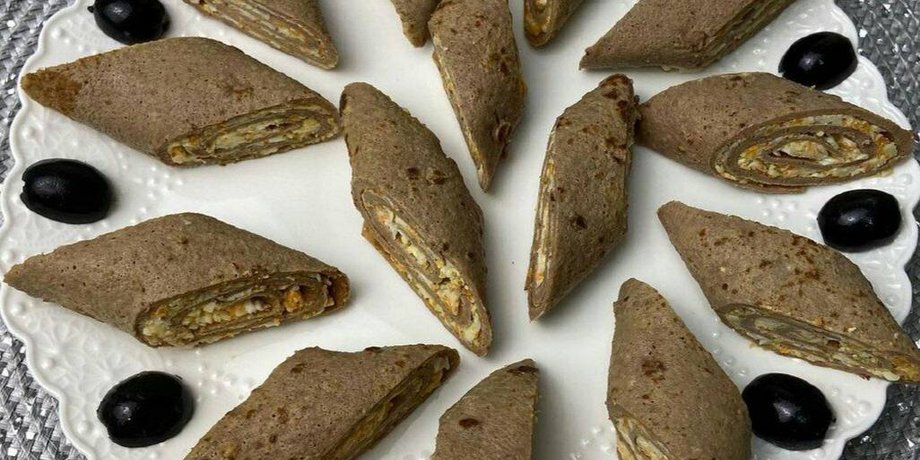 рулетики з печінки, рулетики з начинкою