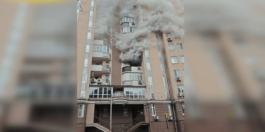 Взрыв в Киеве