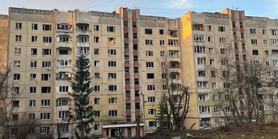 обстрел, Львов, Андрей Садовый, Львовская область, ракетный удар, война РФ против Украины, разрушения, жилой дом