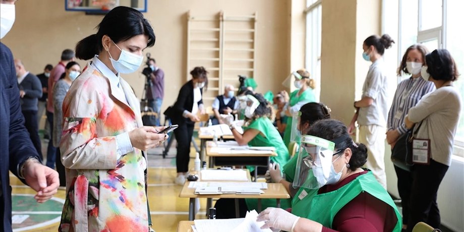 грузія, місцеві вибори, виборча дільниця