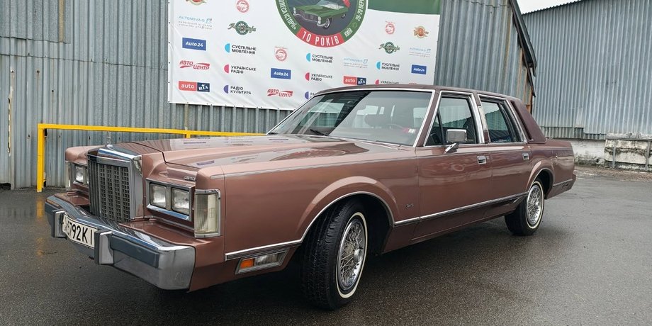 Lincoln Towncar, Lincoln Town car 1985, Lincoln Town car, седан Lincoln