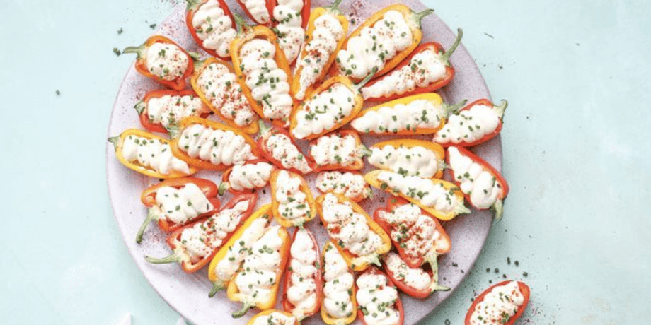 перцы, закуска, блюдо, еда