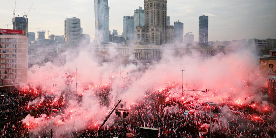 Марш в Варшаве