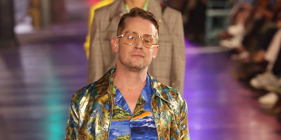 Маколей Калкин, показ, модный показ, показ Gucci