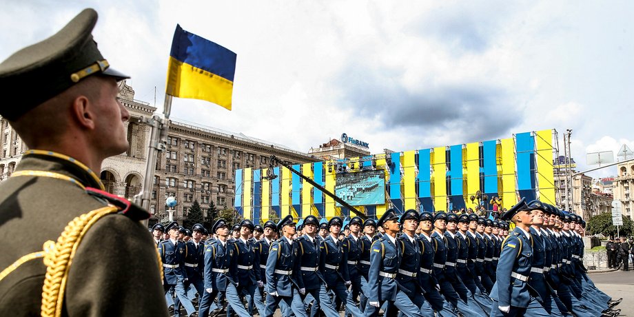 військовий парад, військовий парад ЗСУ на Майдані, парад ЗСУ День Незалежності