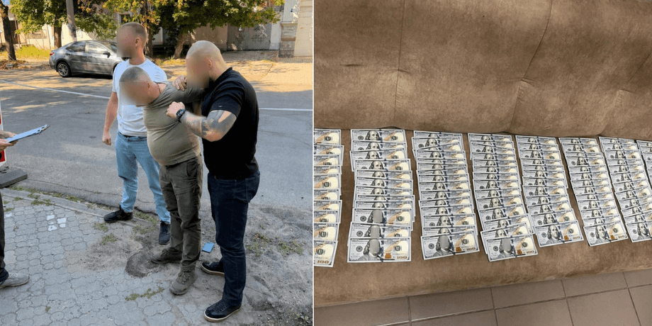 Начальника Миколаївського обласного ТЦК затримали під час отримання хабаря.