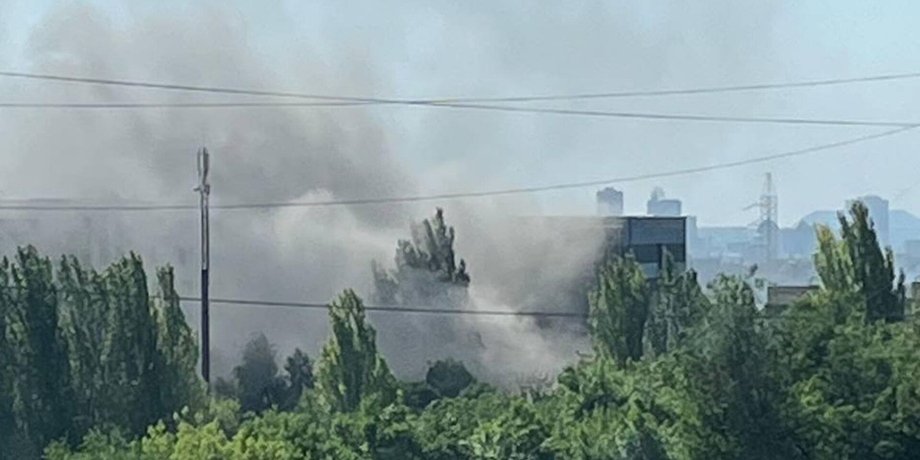 Командный пункт ВС РФ в донецке удар