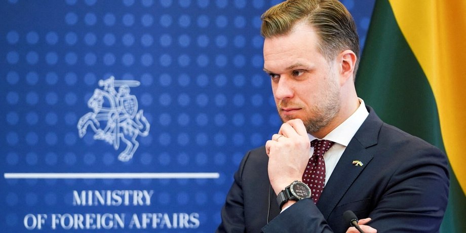 Ландсбергис, министр иностранных дел, глава мид литва