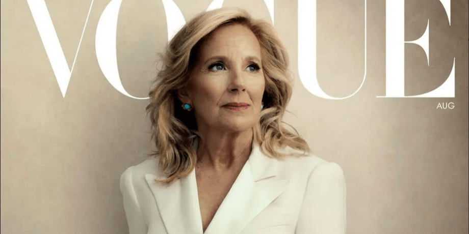 Джилл Байден, первая леди сша, жена джо байдена, обложка Vogue, выборы в сша