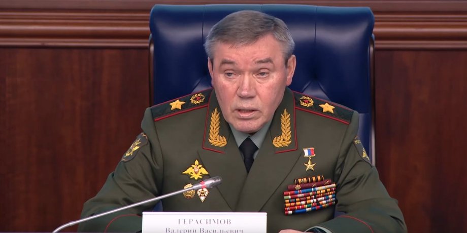 Росіяни планують наступати у бік Запоріжжя, сказав Герасимов