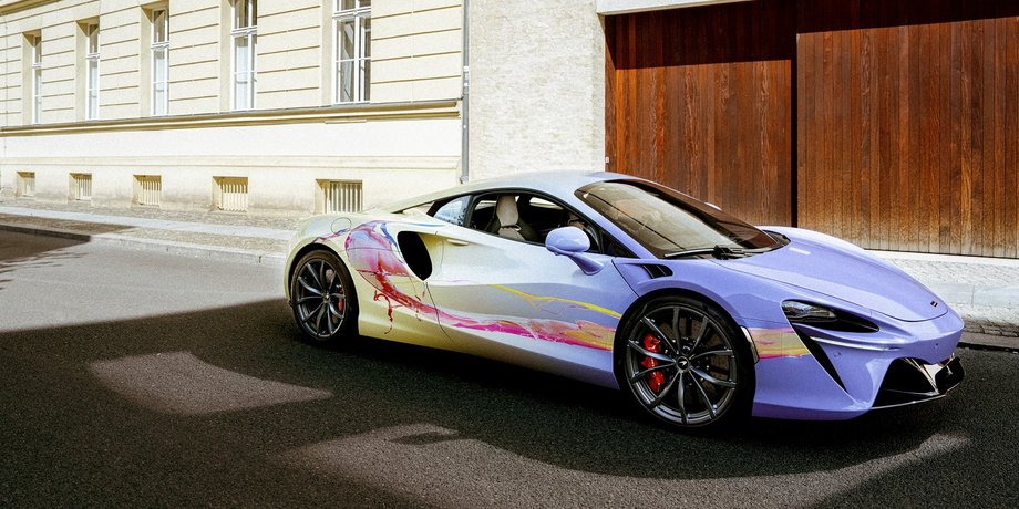 McLaren, McLaren Artura, Артоб'єкт, Мистецтво, Художники, Авто, Автомобілі, Суперкари, Фото