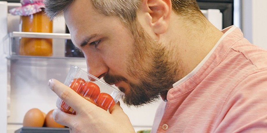 продукты, тест на запах