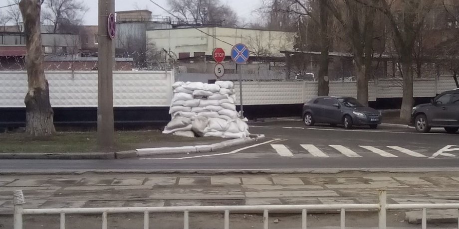 Донецк, ДНР, Мешки, Песок, Боевые действия