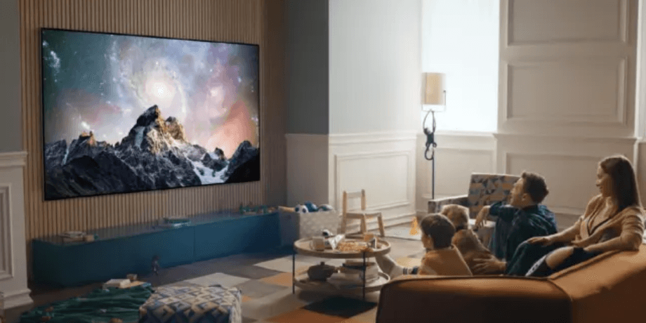 Телевізор LG Телевізор LG у кімнаті