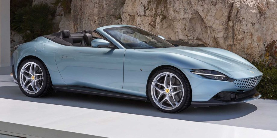 Ferrari Roma Spider, Ferrari Roma, Ferrari Roma 2023, новый Ferrari Roma, суперкар Ferrari