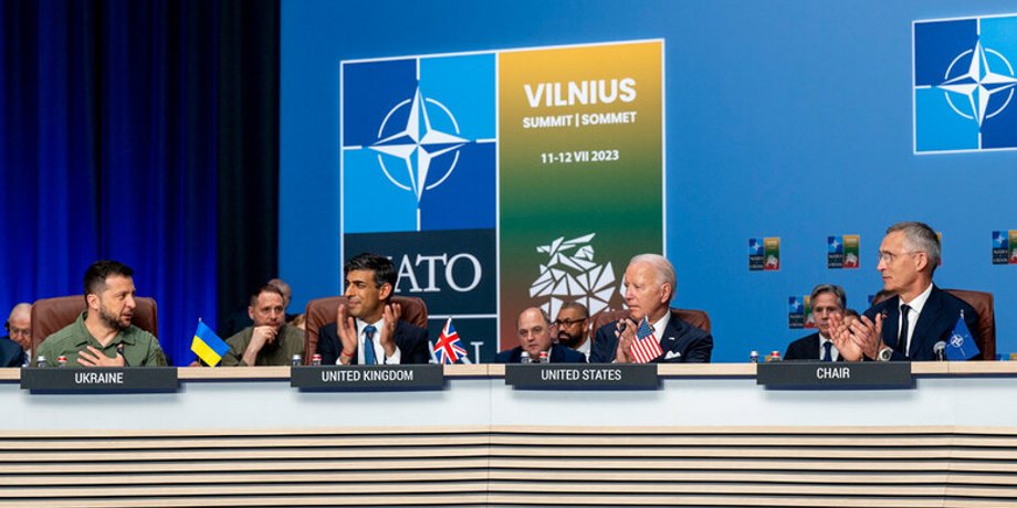 Заседание совета "Украина — НАТО"