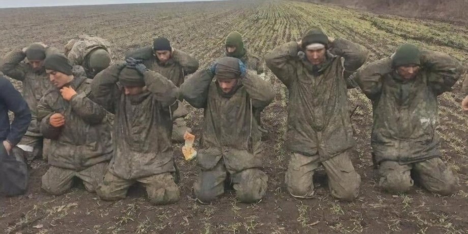 Российские военнопленные, фото