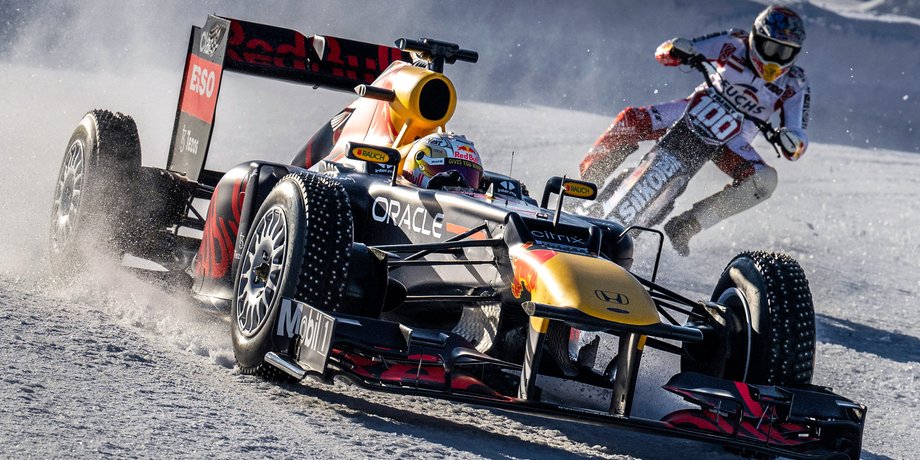 Макс Ферстаппен, Red Bull, Red Bull RB16B, болид Формулы-1, болид Red Bull