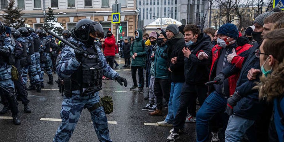 протести молоді у Росії, бунт у Росії