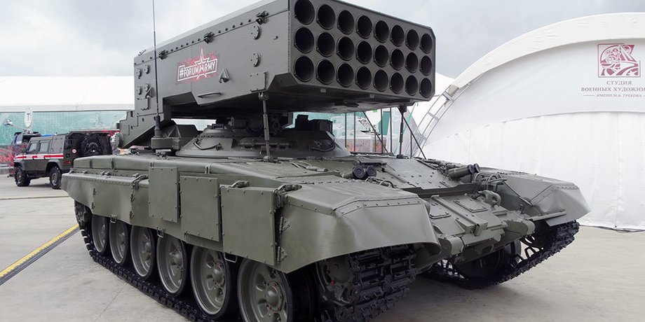 ТОС-1А Солнцепек, важка вогнеметна система, Солнцепек