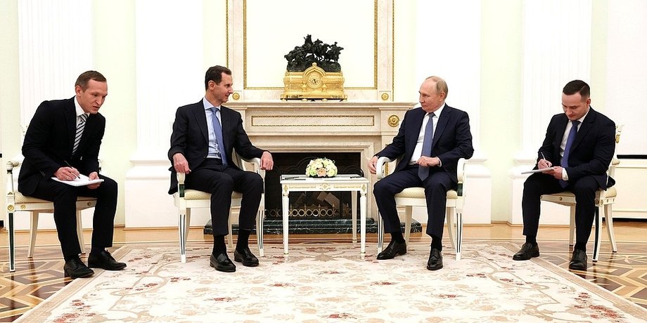 Башар Асад, сирія, кремль, Володимир Путін