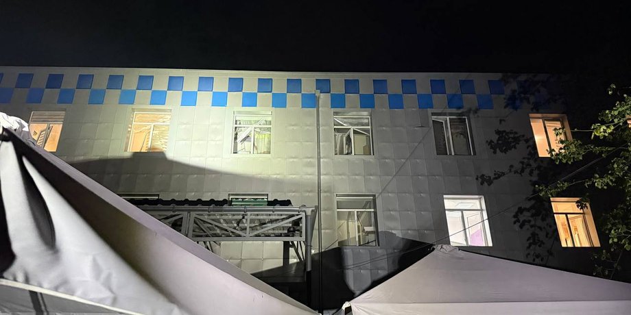 пожежа через атаку в Одесі
