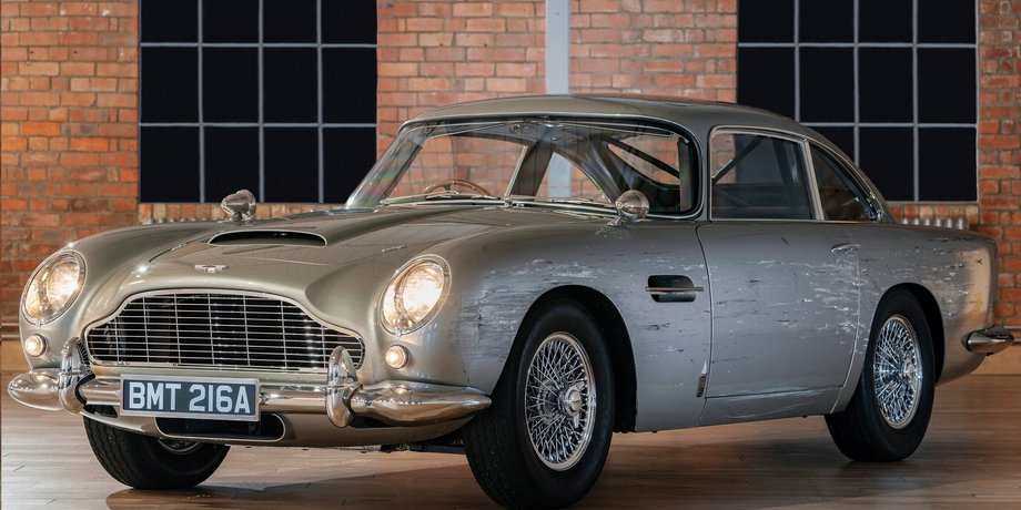 авто Джеймса Бонда, авто агента 007, Aston Martin Джеймса Бонда, Aston Martin DB5, не время умирать, Джеймс Бонд