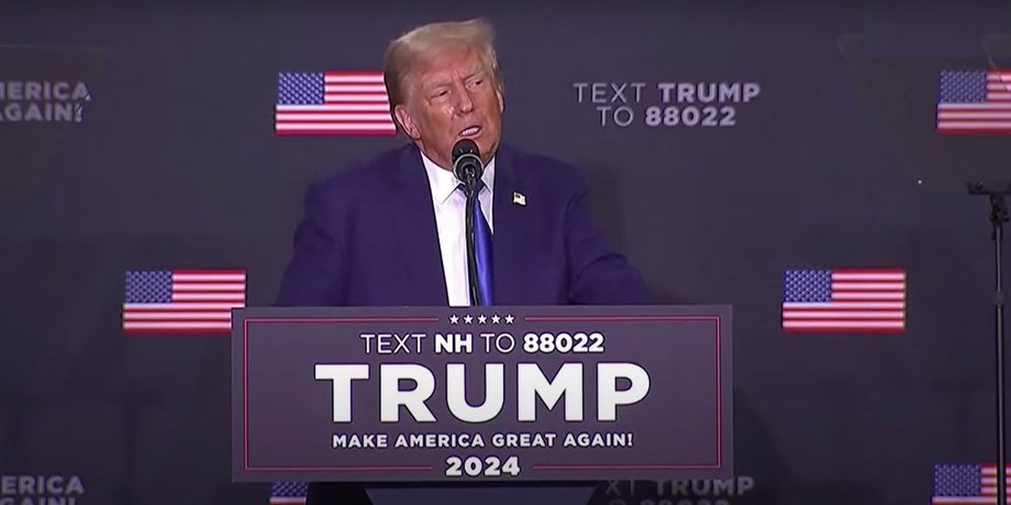 Экс-президент США Дональд Трамп, Трамп о РФ, Трамп об оружии, Трамп выступление, Трамп выборы президента