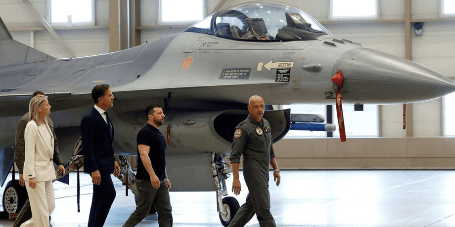 Поставки F-16 допоможуть звільнити лівобережжя Херсонської області