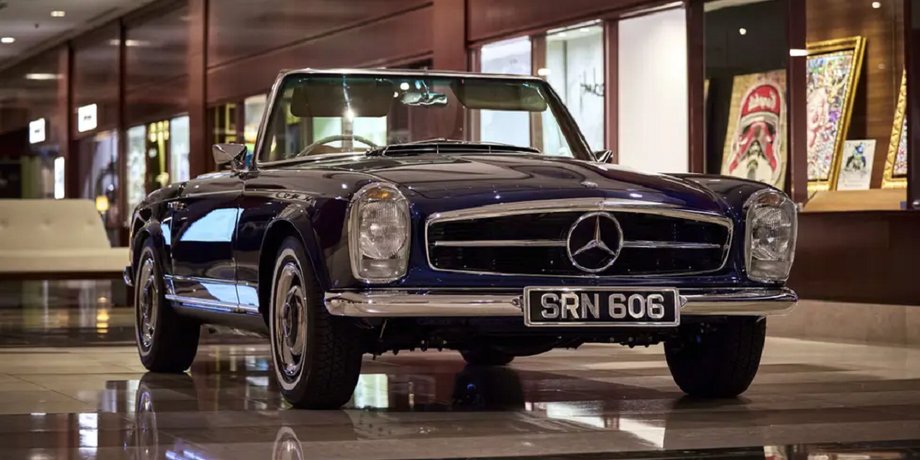 Mercedes, Mercedes-Benz, Mercedes-Benz SL W113, Авто, Автомобили, Родстер, Электрокар, Электромобиль, Фото