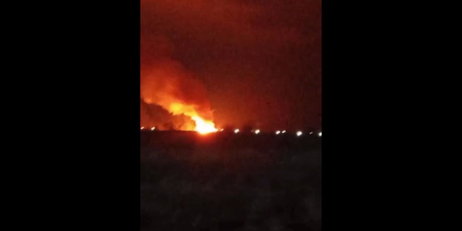 новости россии, взрывы в россии, пожар военная часть волгоград, пожар военная часть волгоград