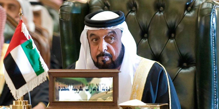 президент оаэ, президент оаэ умер, Халифа ибн Заид Аль Нахайян