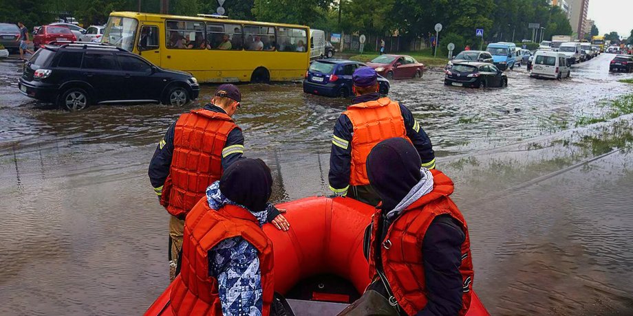 весняне водопілля, велика вода Україна, ризик затоплення областей