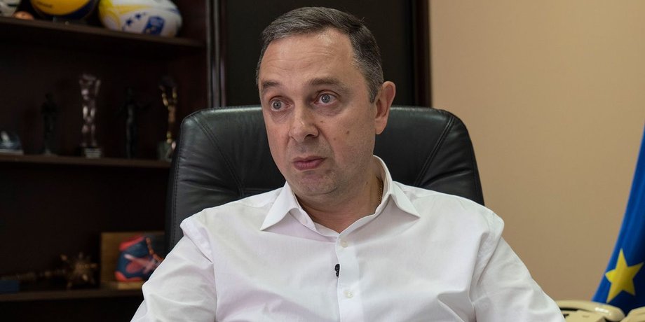 Вадим Гутцайт, министр, Миннспорта,
