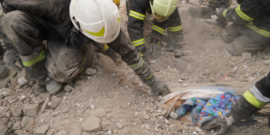 Последствия ракетного удара во Львовской области