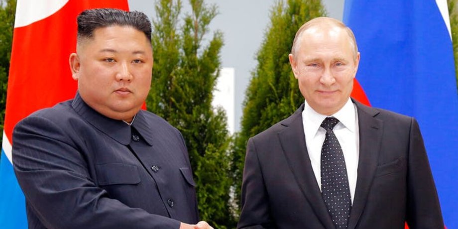 Кім Чен Ин, Володимир Путін