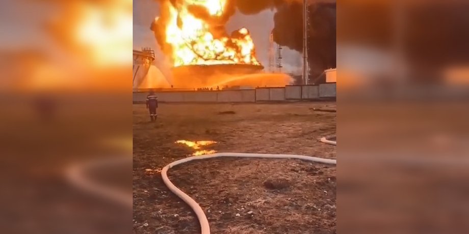 фото пожежі у у Пермі після удару 29-30 квітня